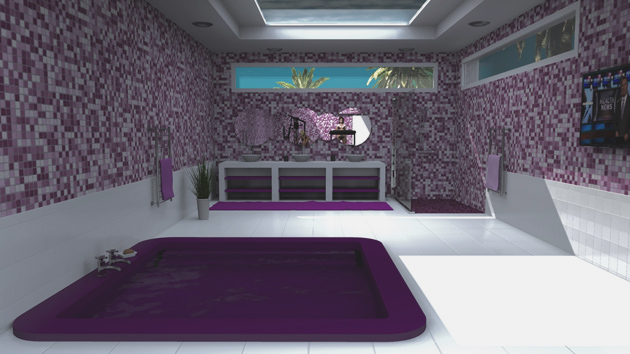 Image 3D salle de bains
